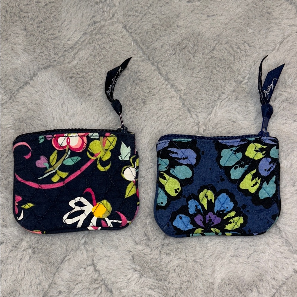 Vera Bradley Floral Print Coin Pouches